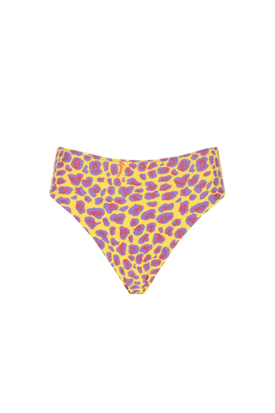 4 Giveness Congo Slip Bikini Vita Alta Lycra Python S