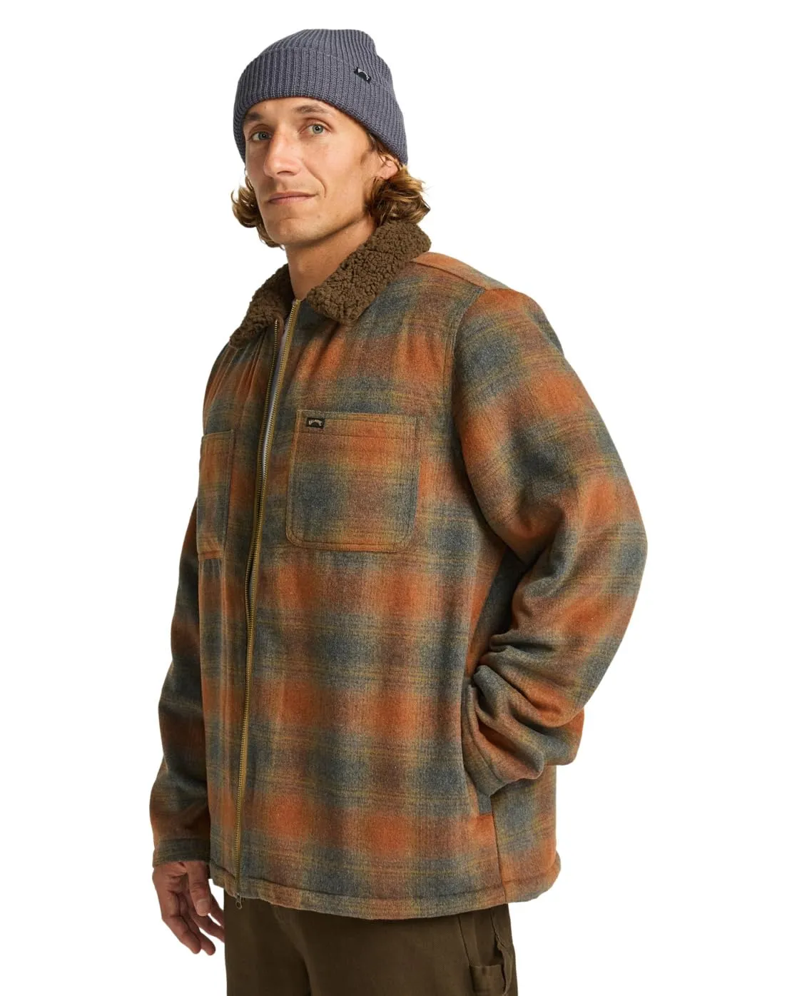 Billabong Hills Sherpa Gilet Uomo in Pile