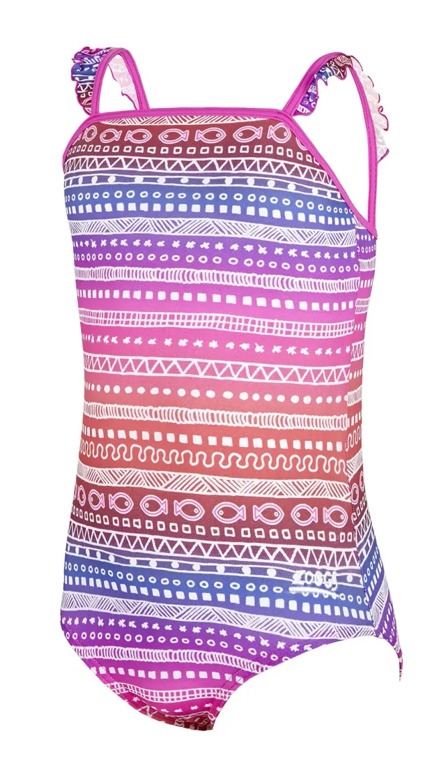 Zoggs Ikat Gala Costume Bambina 1 Anno