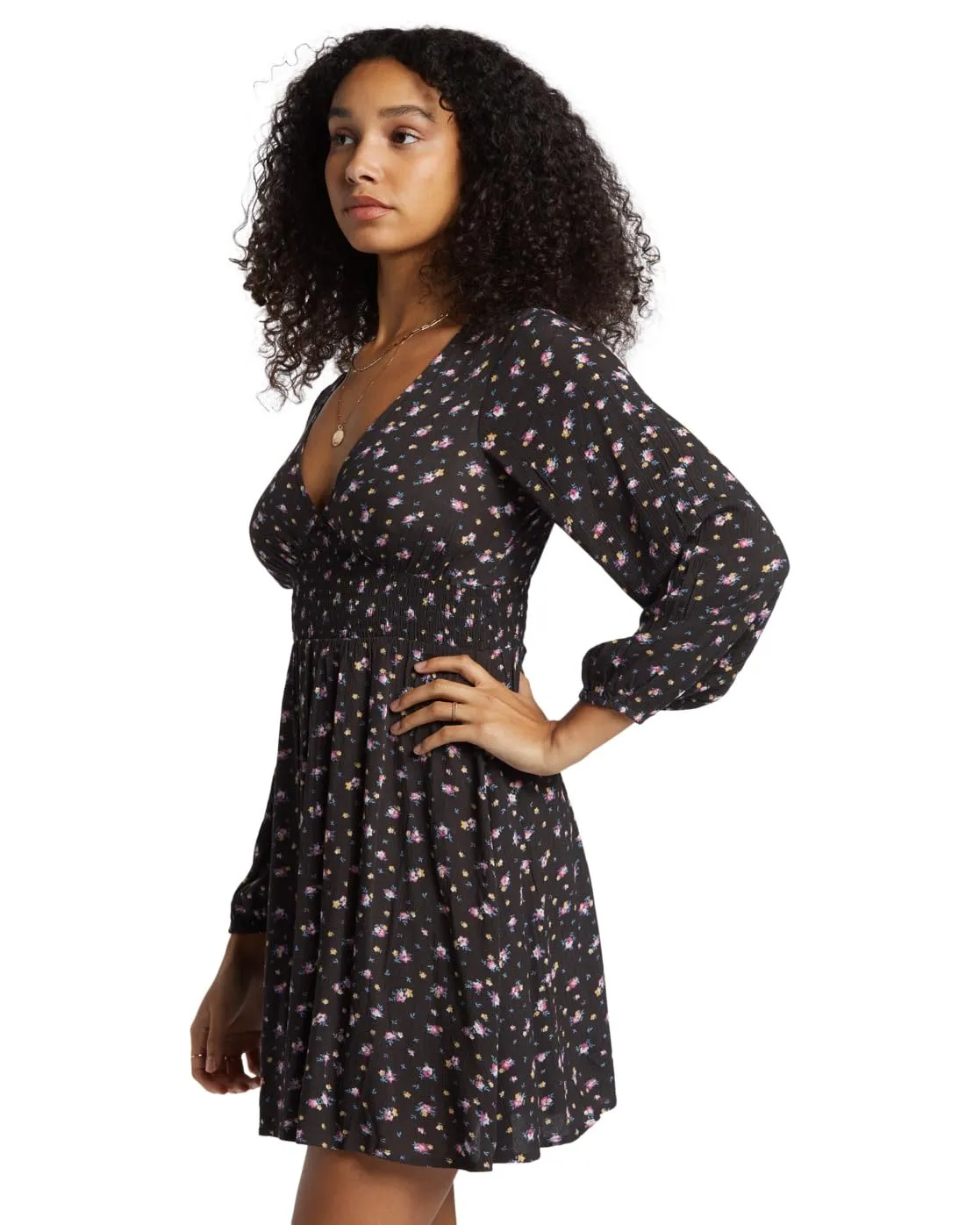 Billabong In Ur Dreams vestito donna Sabbie Nere XS viscosa