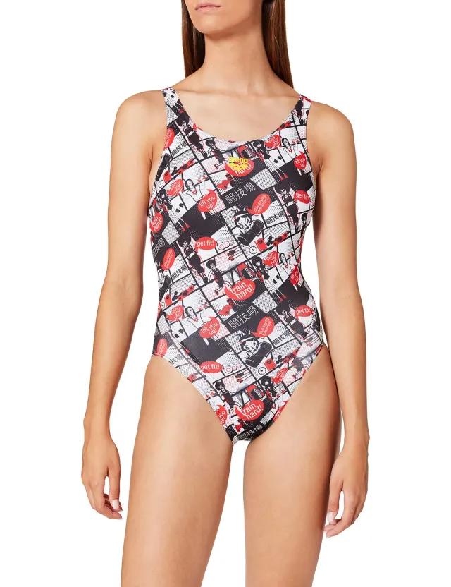 Arena Comics Race Swim Tech costume intero L anticlоро