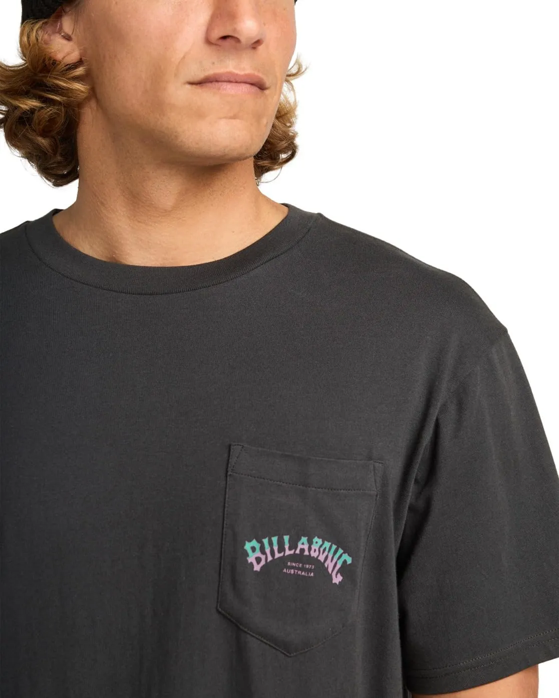 Billabong Stacked Arch Pkt camicia uomo manica corta cotone