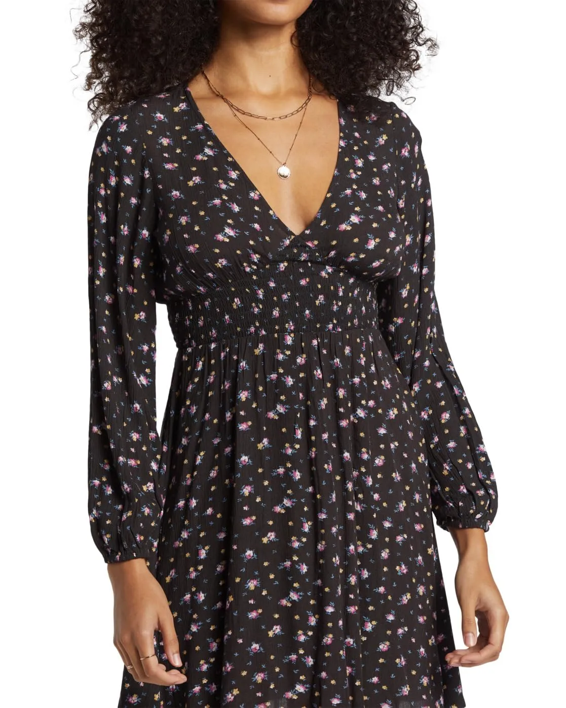 Billabong In Ur Dreams vestito donna Sabbie Nere XS viscosa