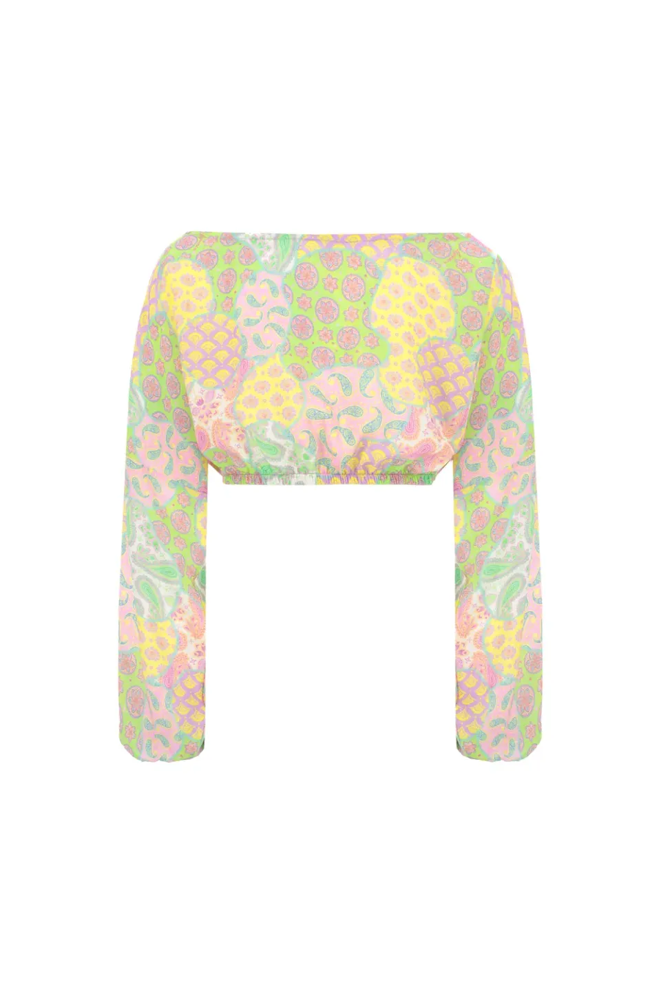 4 Giveness Crop Top ML Mussola Fantasia Bimba