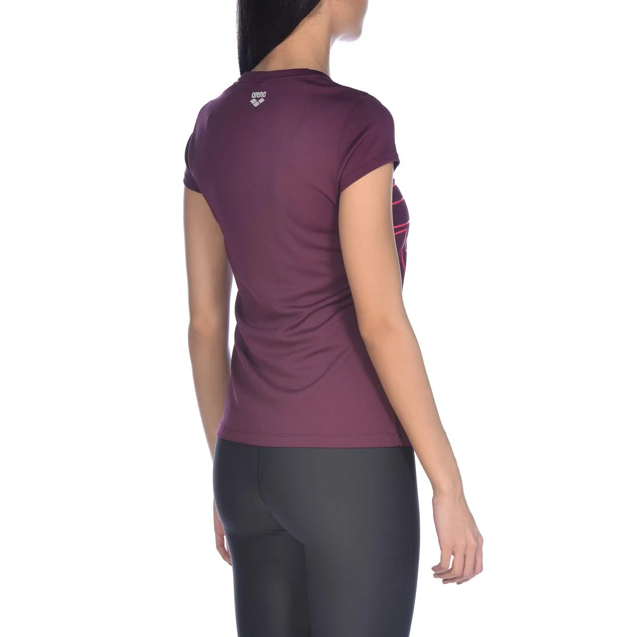 Arena Gym Logo maglia maniche corte donna cotone
