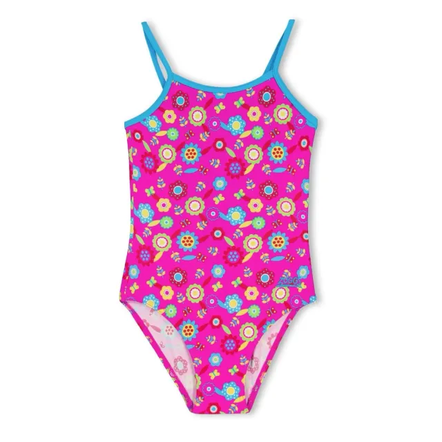 Zoggs Yaroomba Costume Intero Bambina 4 Anni Floreale