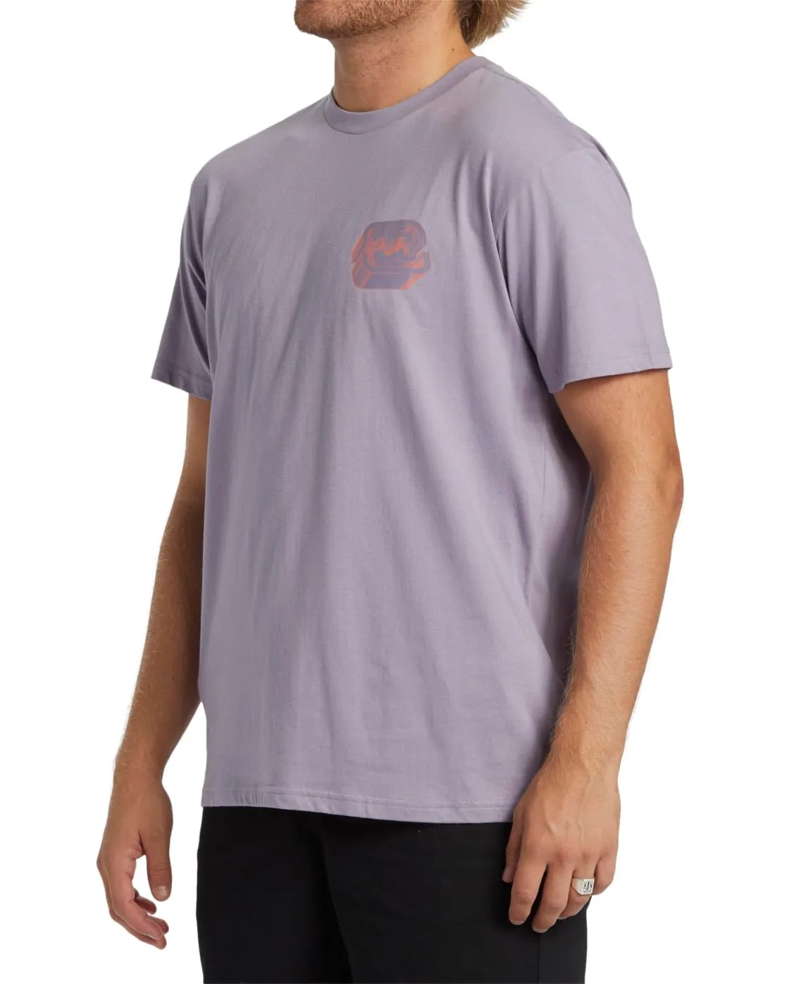 Billabong Crayon Wave SS t-shirt uomo Bianco stampa onda