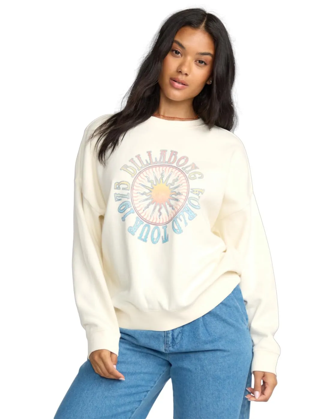 Billabong Echo Crew FLC felpa donna tracce di polvere