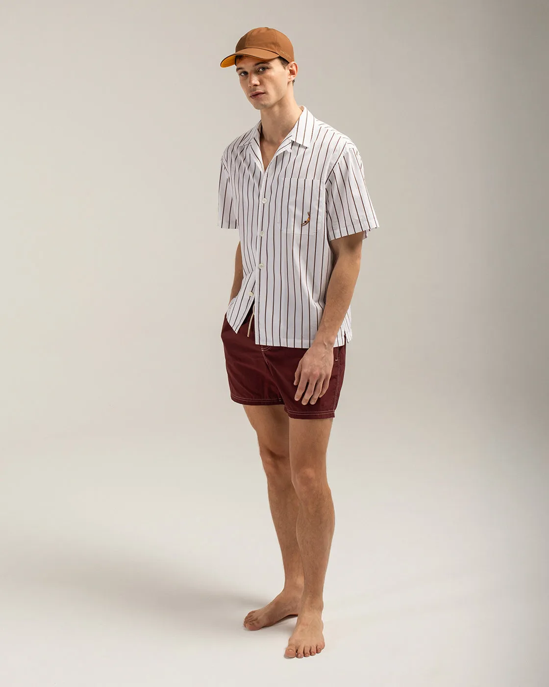 Mosso Sunwear Bordeaux boxer mare nylon riciclato