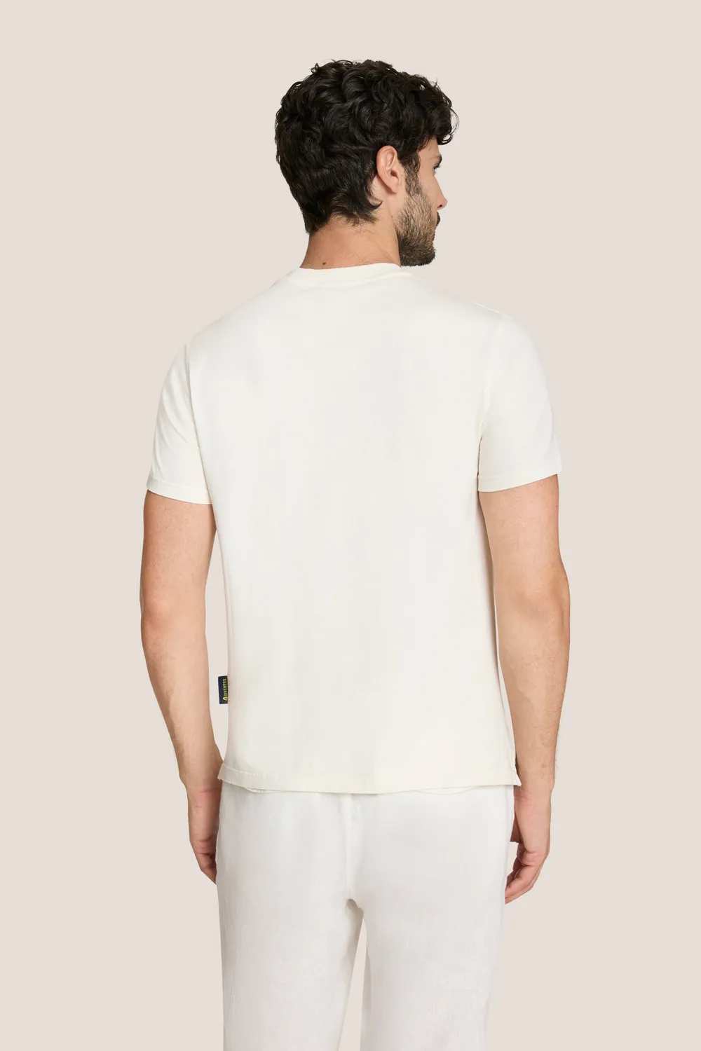 4 Giveness T-Shirt Tinto Old Basic Color Uomo Cotone