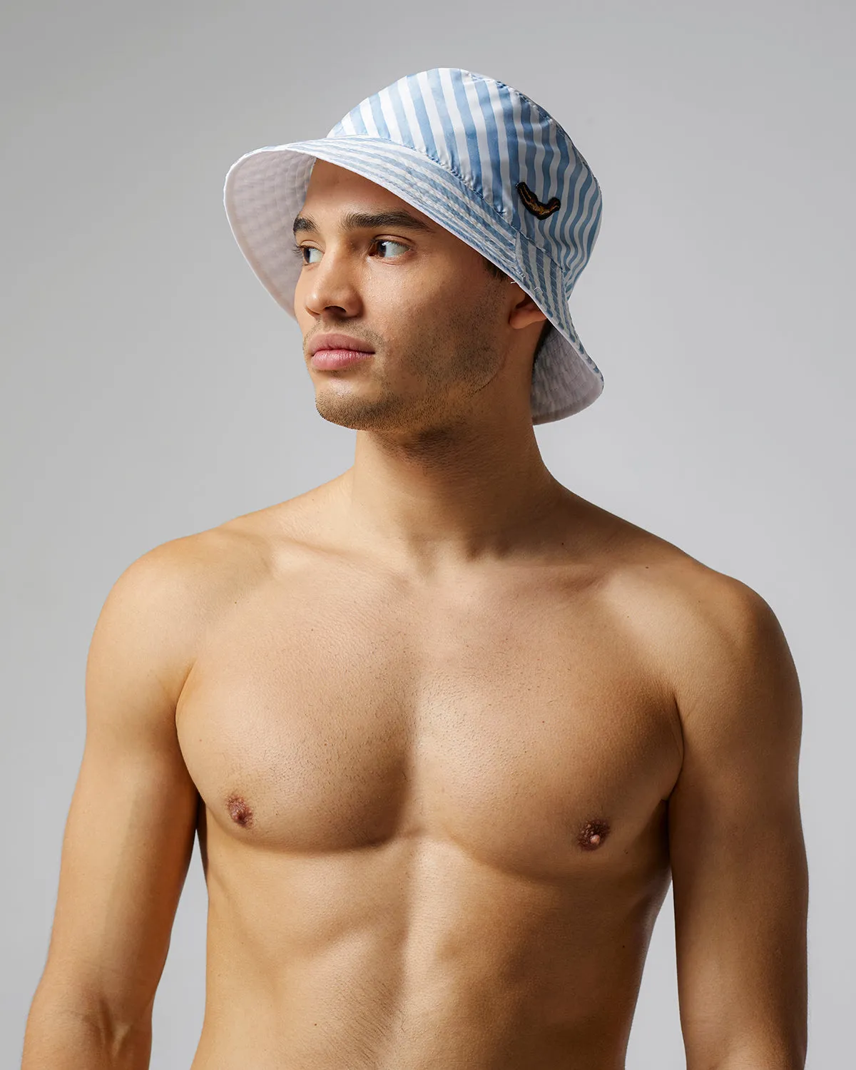 Mosso Sunwear Reversible cappello bucket bianco