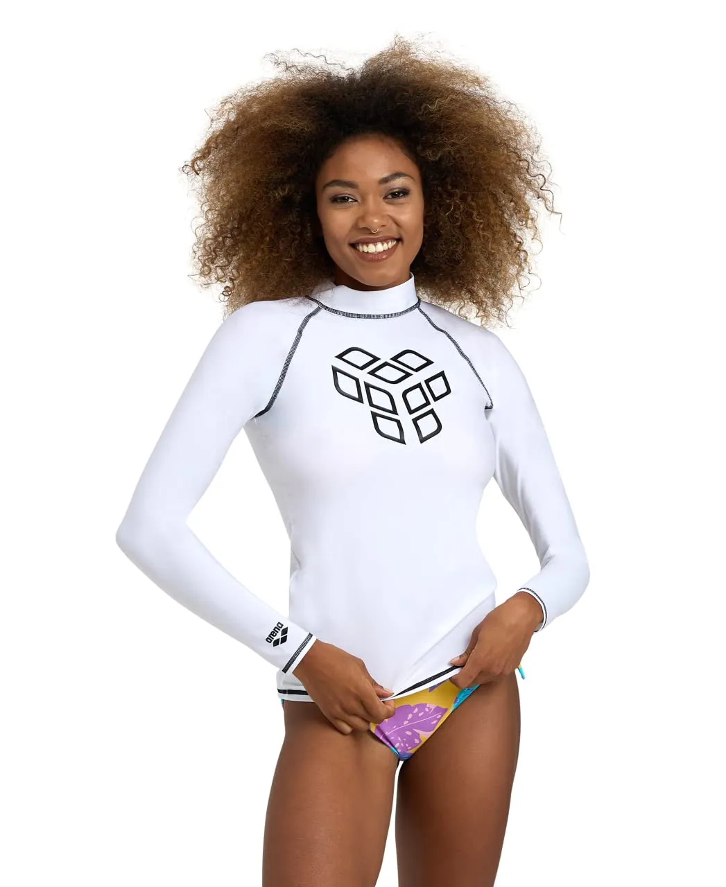 Arena Rash Vest L/S maglia surf donna maniche lunghe