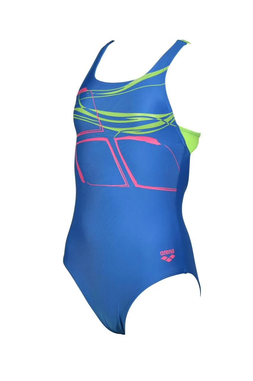 Arena Swim Pro Logo costume intero bambina piscina