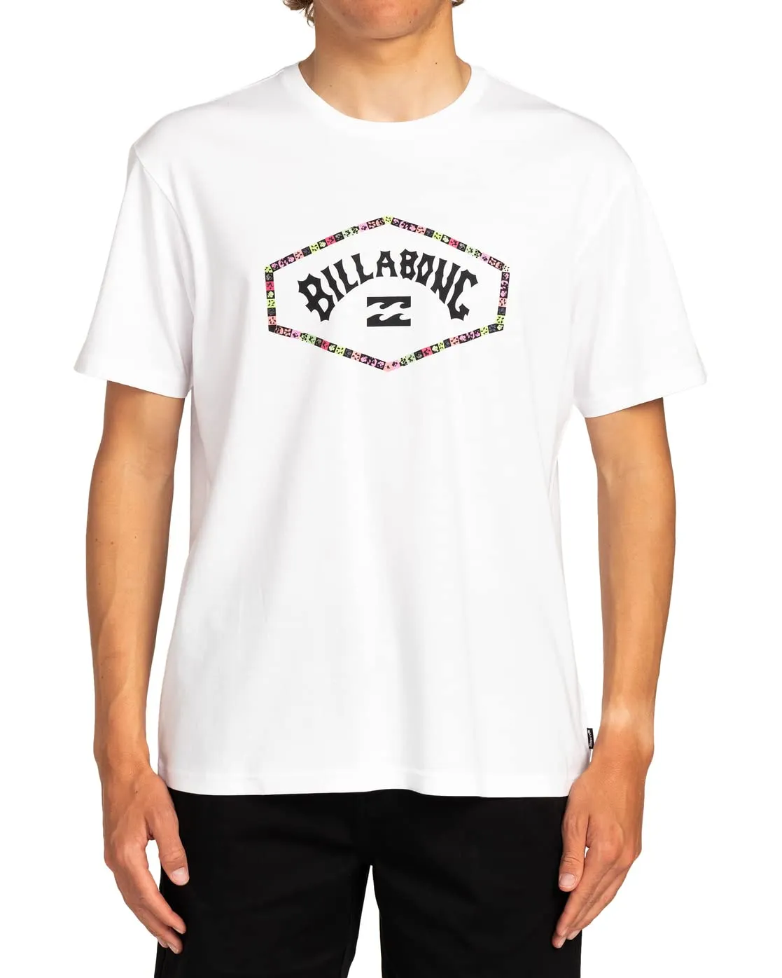 Billabong Exit Arch SS maglietta uomo rossa girocollo