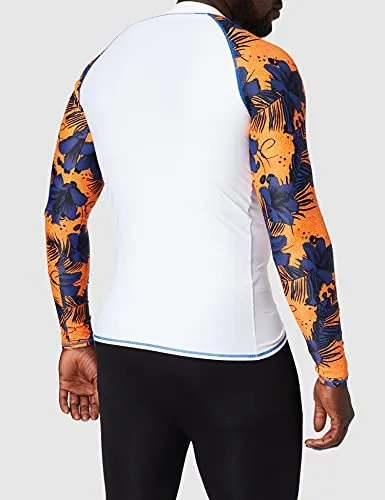 Arena Rash Vest Allover maglia uomo maniche lunghe UPF50+