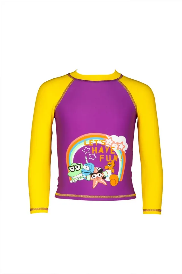 Arena AWT Maglia UV Bambina Maniche Lunghe