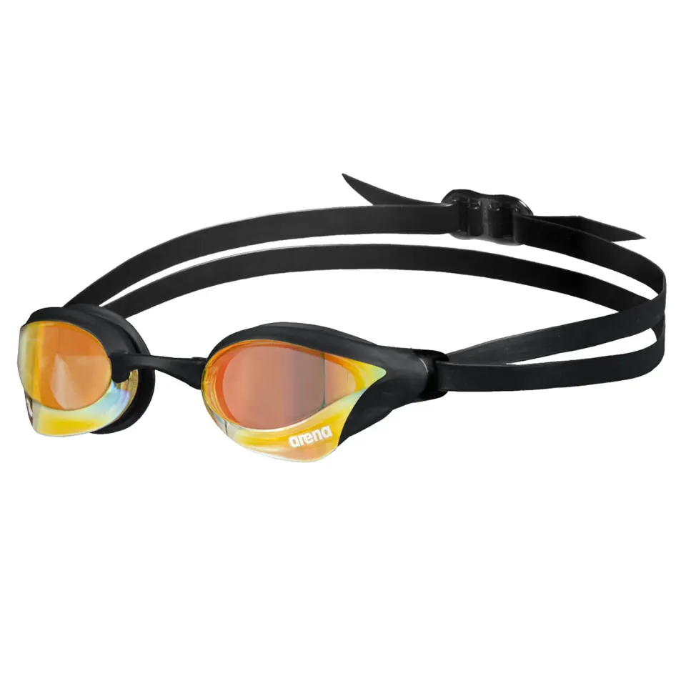 Arena Cobra Core Swipe occhialini Giallo-Nero mirror