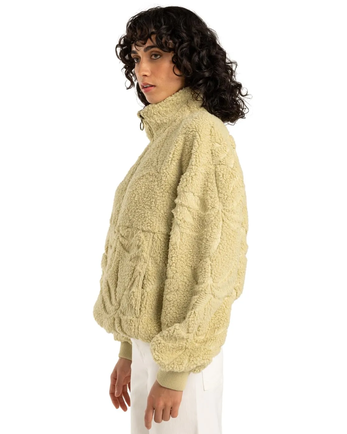 Billabong Time Off felpa donna mezza zip tasca