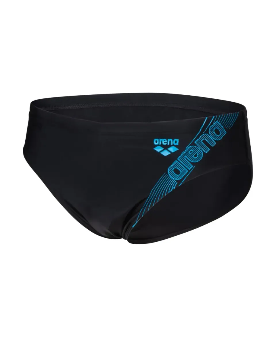 Arena Dreamy slip nuoto uomo black fluo red