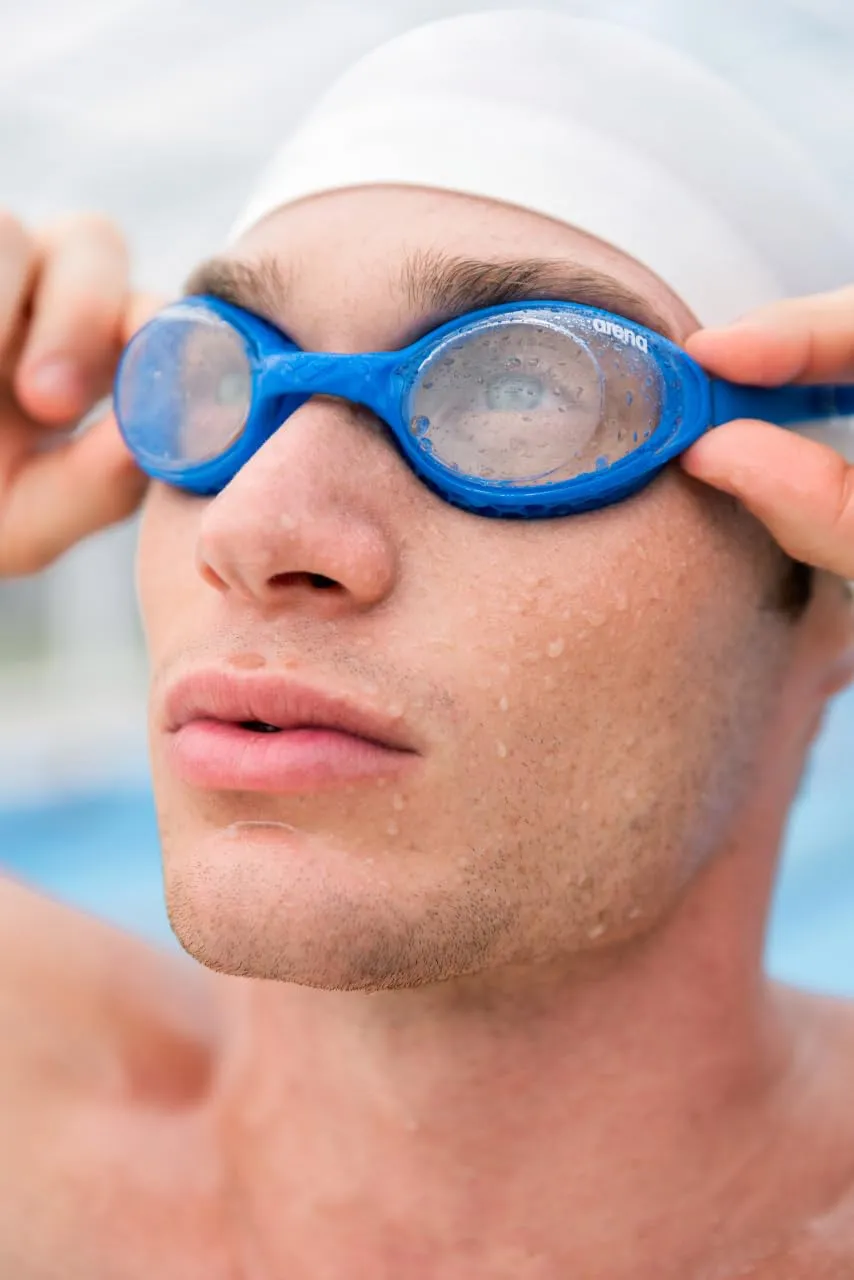 Arena Air-Soft occhialini nuoto lenti trasparenti antiappannamento