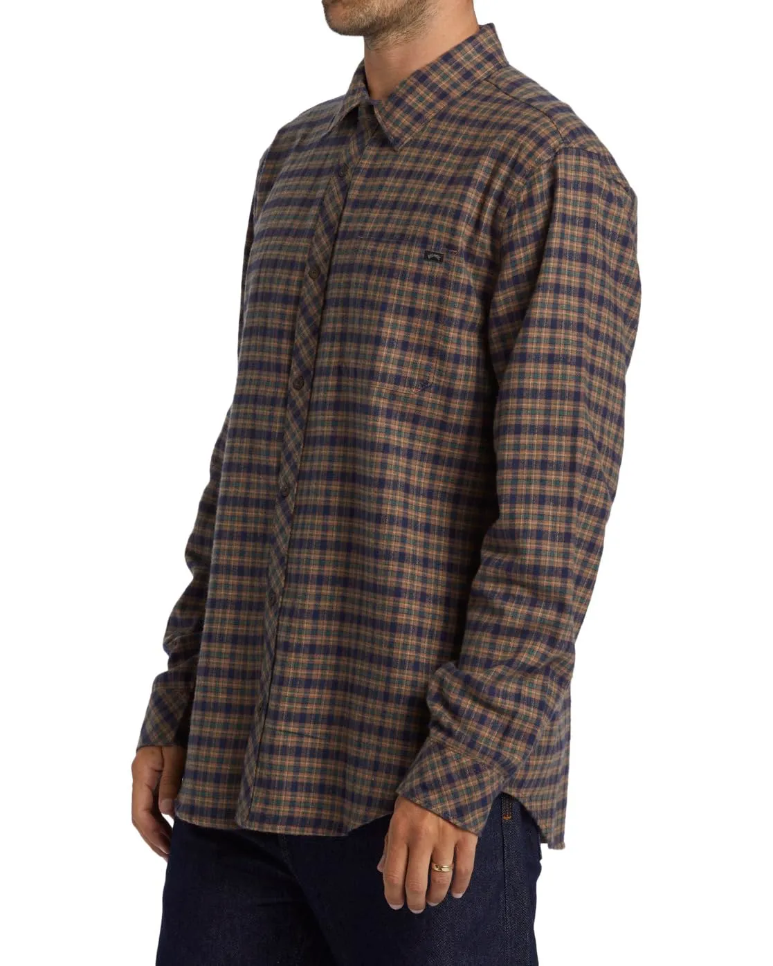 Billabong Coastline Flannel camicia uomo in flanella quadri