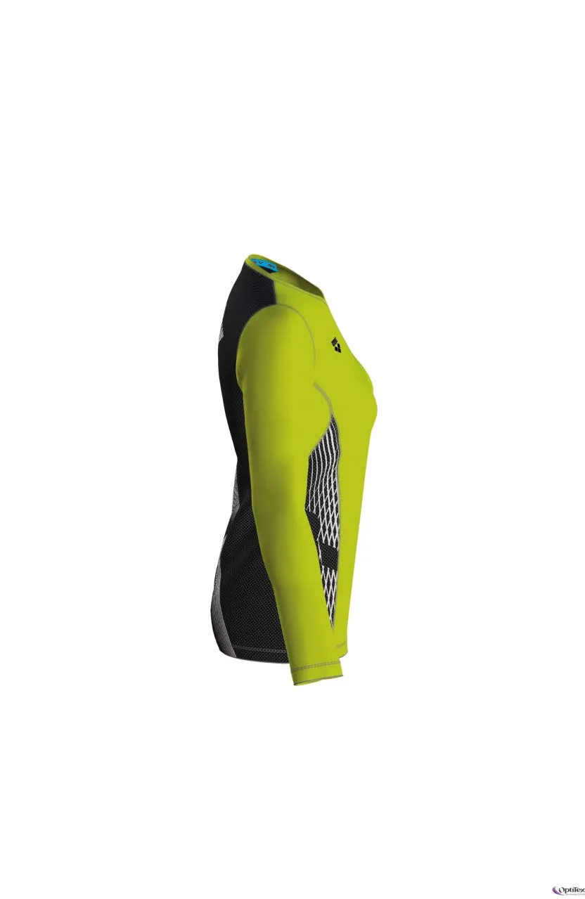 Arena W Run H/Z Maglia Donna Running Maniche Lunghe Zip