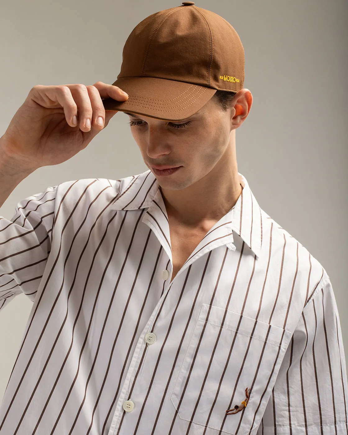 Mosso Sunwear Brown Cappellino Baseball Marrone Taglia Unica