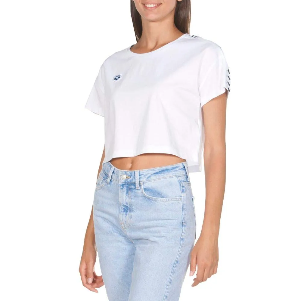 Arena Corinne Team t-shirt donna oversize bianca streetwear