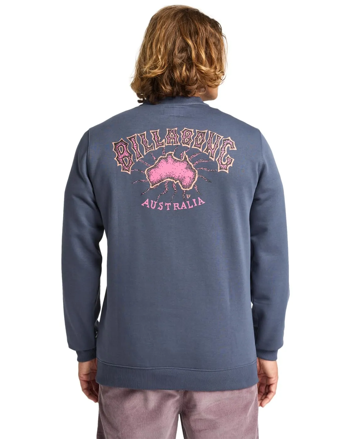 Billabong Foundation CR felpa uomo Blu Ombra S in cotone