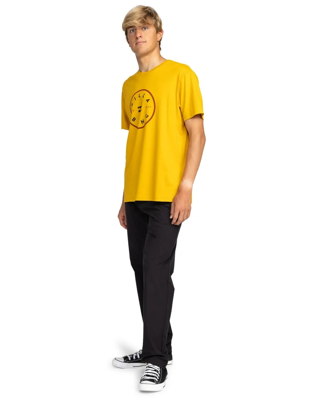 Billabong Rotore SS T-Shirt uomo Dark Slate cotone