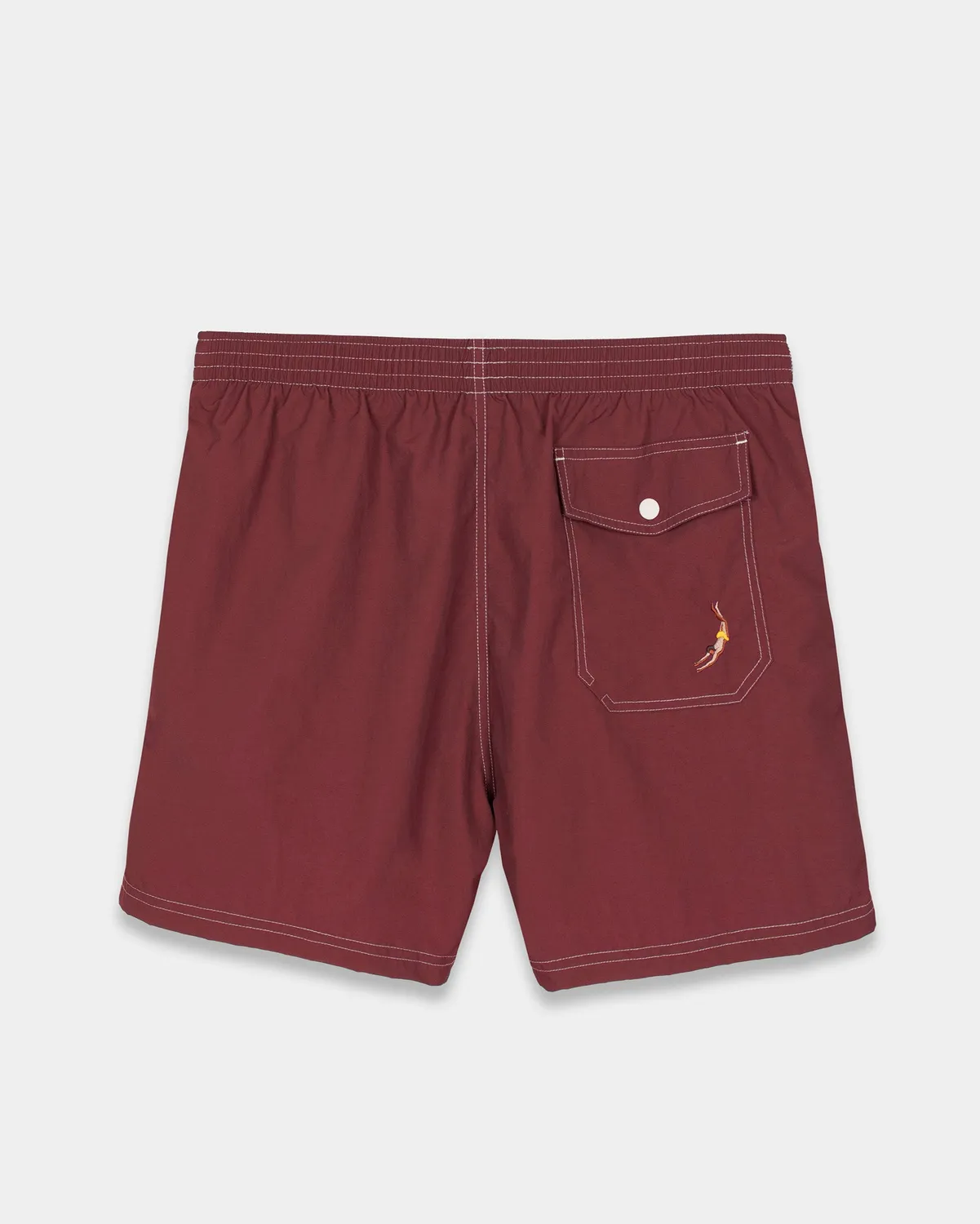 Mosso Sunwear Bordeaux boxer mare nylon riciclato
