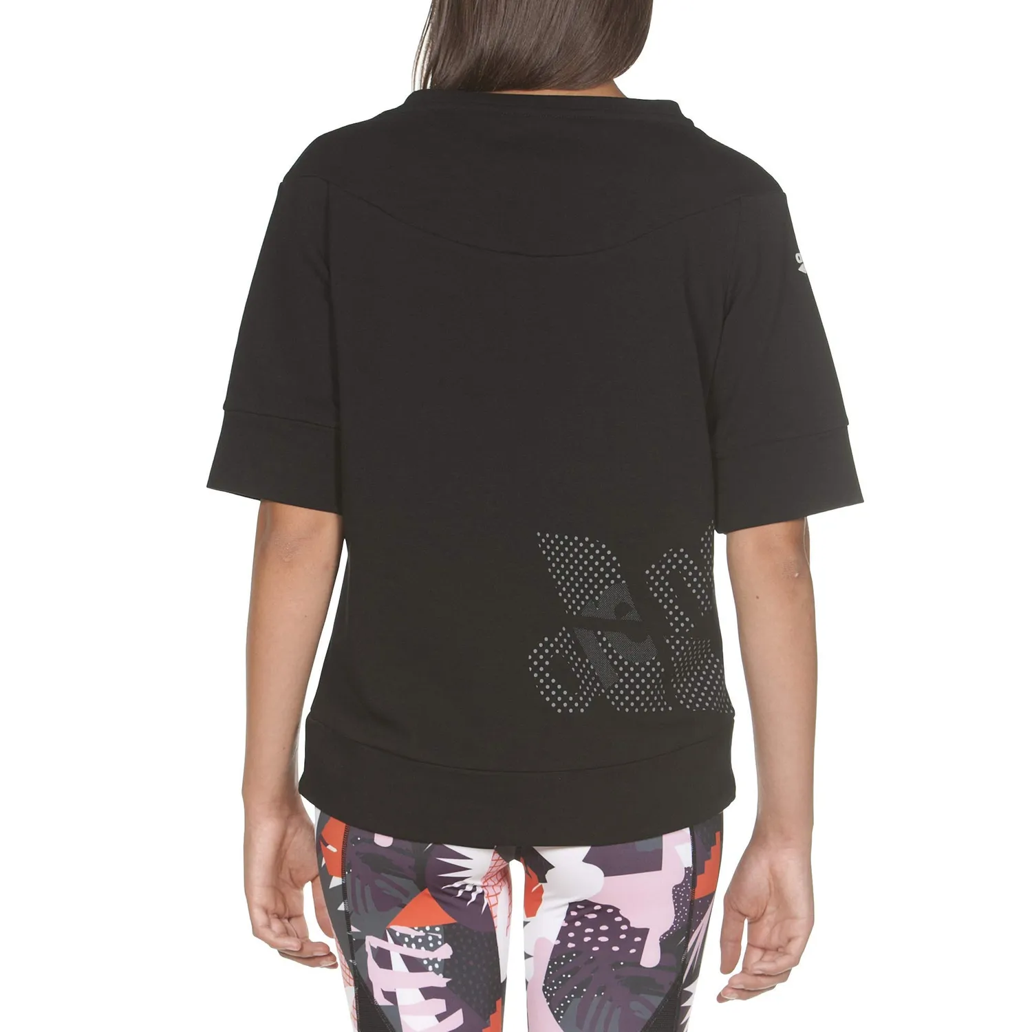 Arena Gym S/S Fleece maglia fitness donna taglio ampio