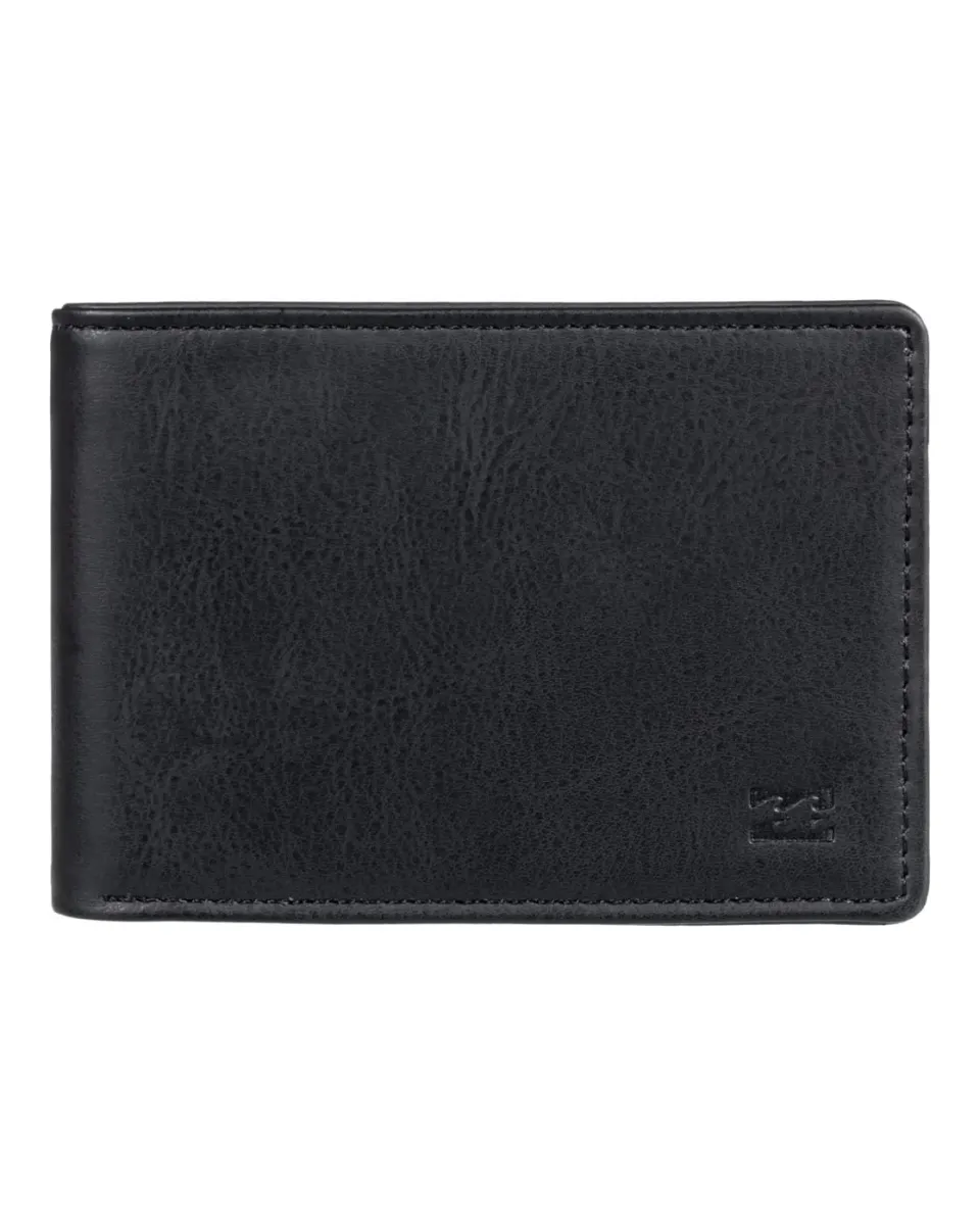 Billabong Vacant portafoglio uomo nero PU