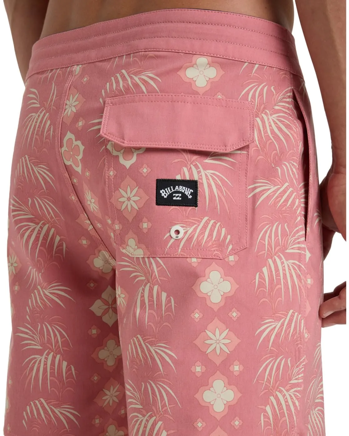 Billabong Good Times Lt Boardshort Uomo Dusty Pink elastico