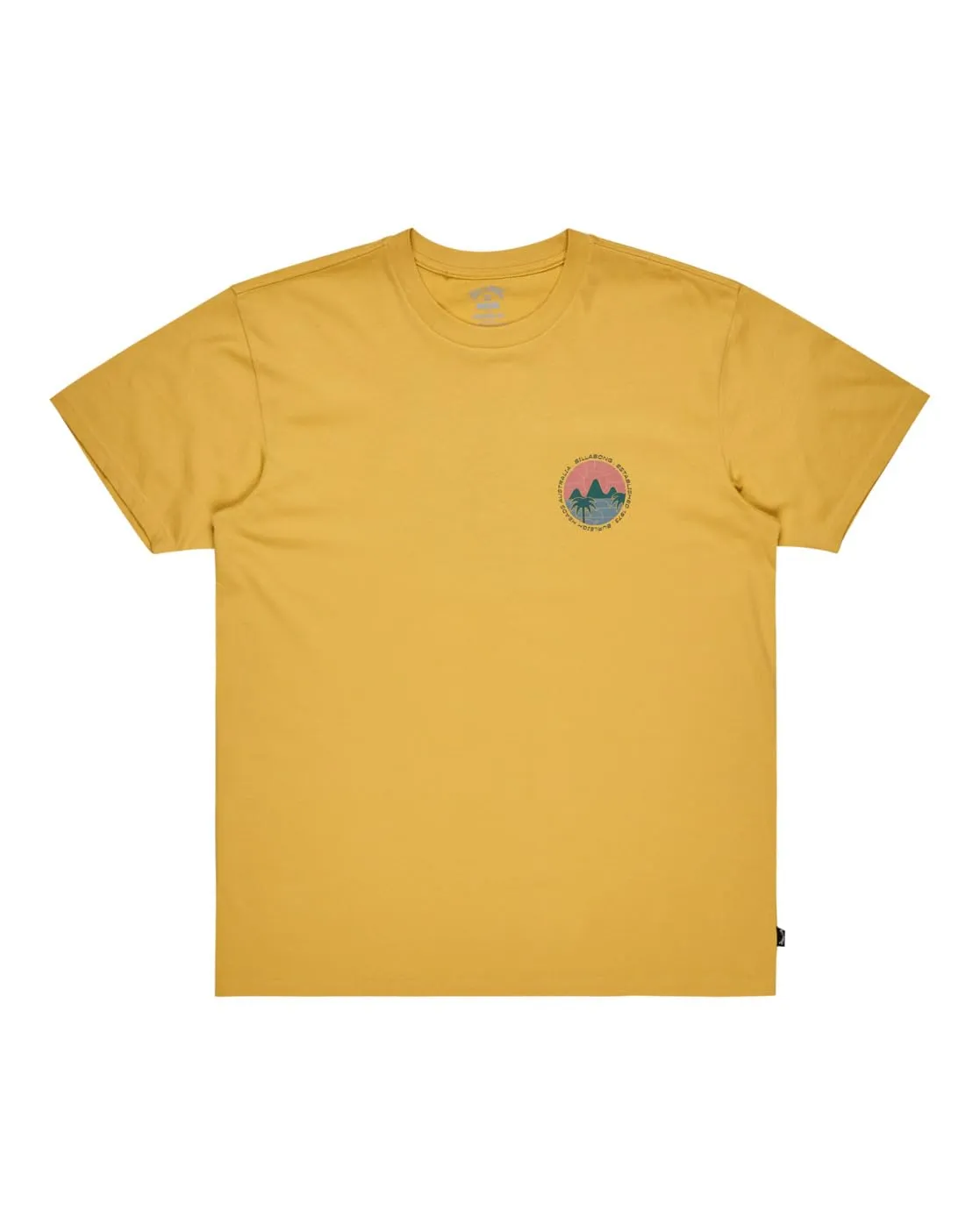 Billabong Brightness SS t-shirt uomo L Senape cotone
