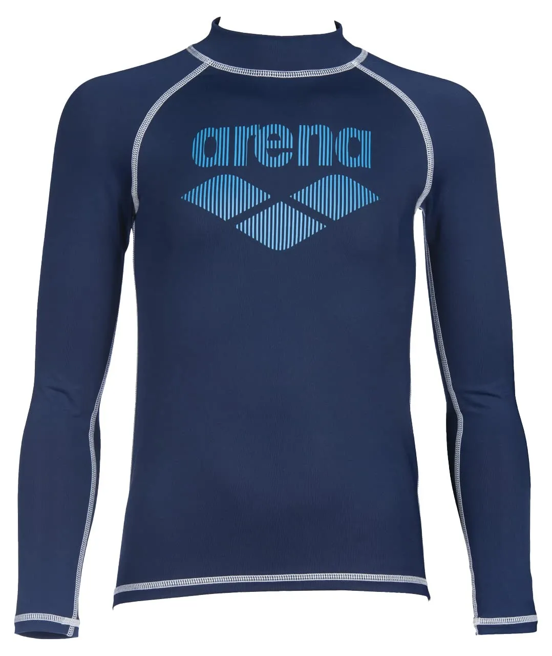 Arena Rash Vest ML Bambino 8-9 Bianco Protezione UV Mare