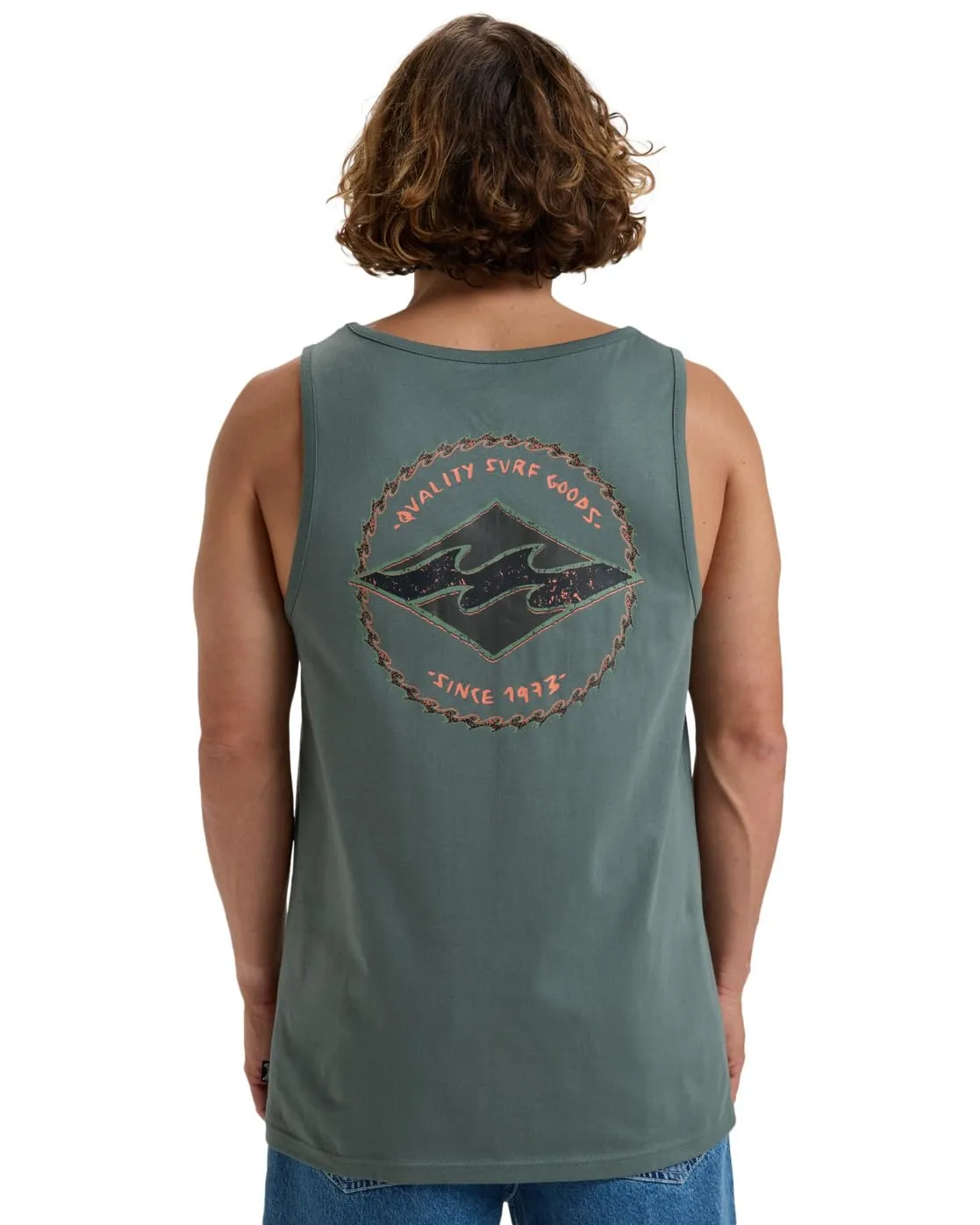 Billabong Rotor Diamond t-shirt uomo bianca cotone