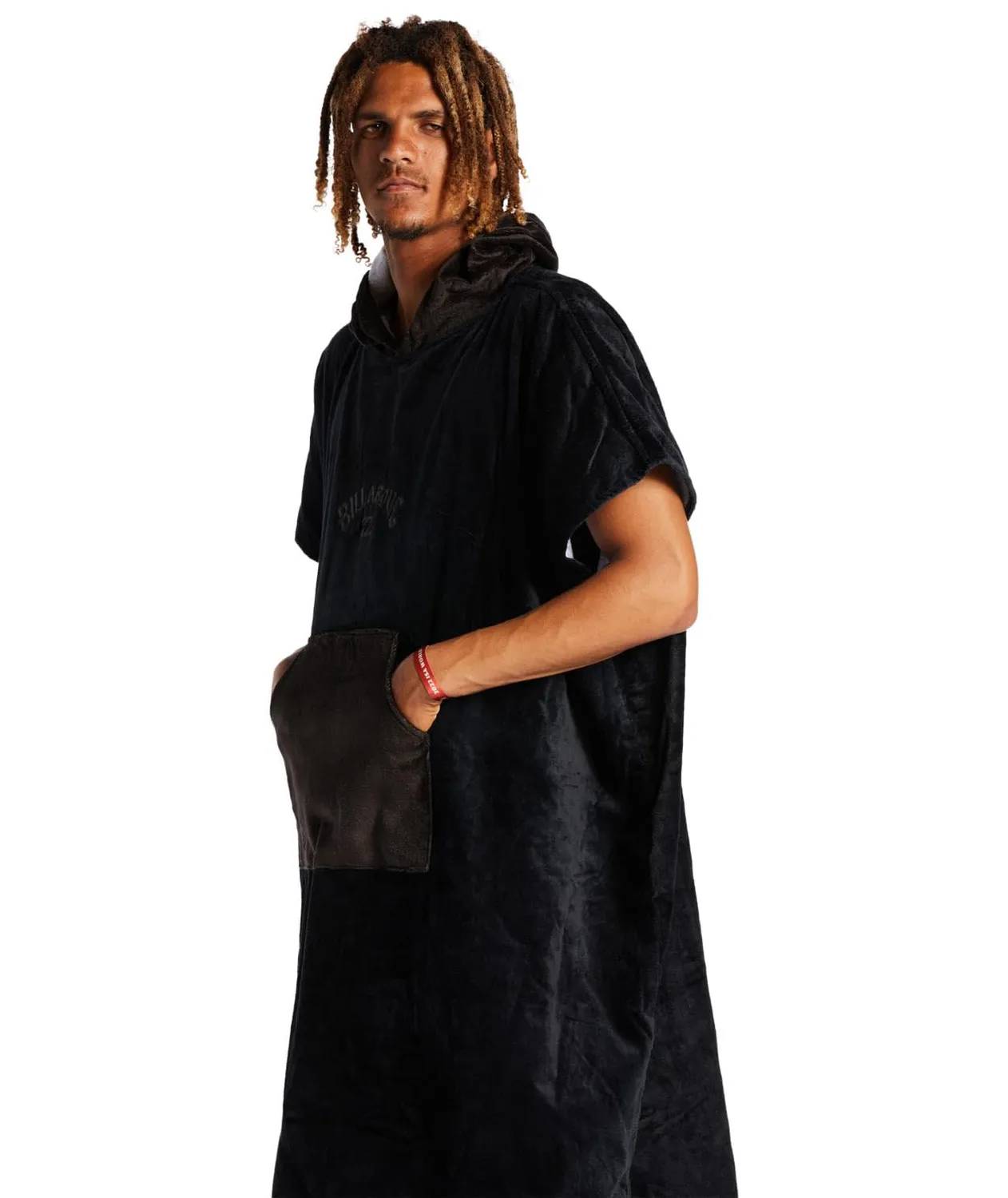 Billabong Hooded Towel poncho mare nero taglia unica cotone