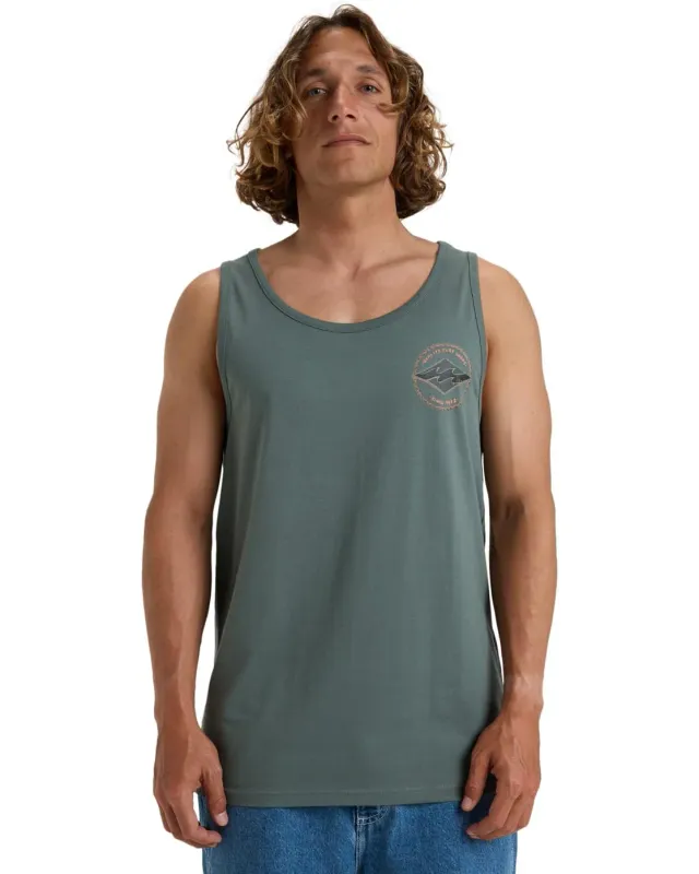 Billabong Rotor Diamond t-shirt uomo bianca cotone