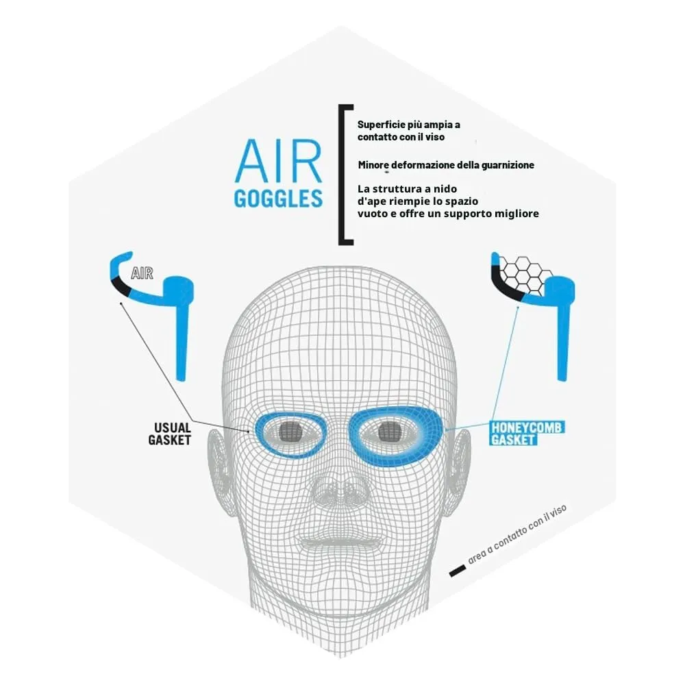 Arena Airspeed Mirror occhialini nuoto lenti scure