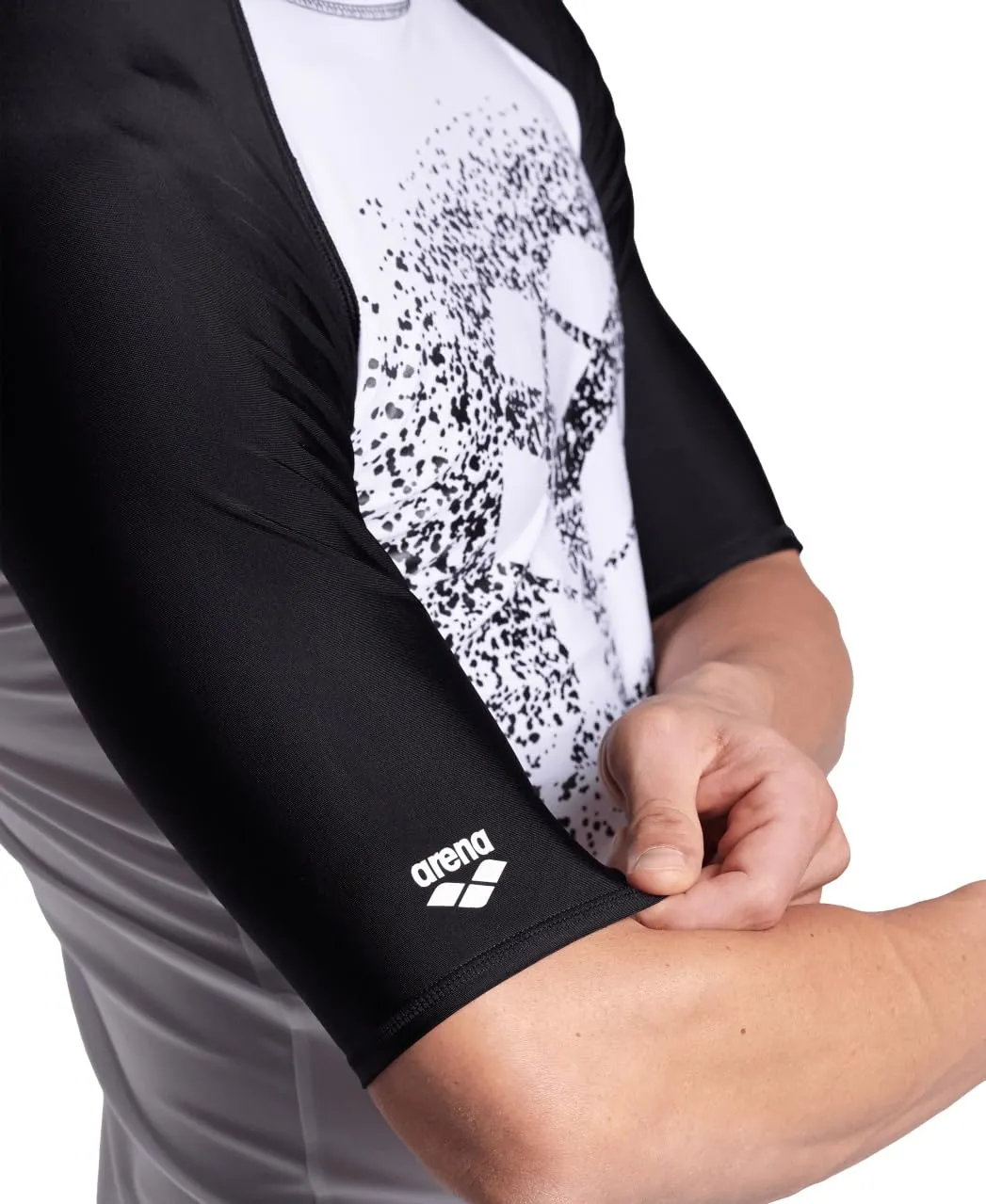 Arena Rash Vest Graphic rash guard uomo manica corta
