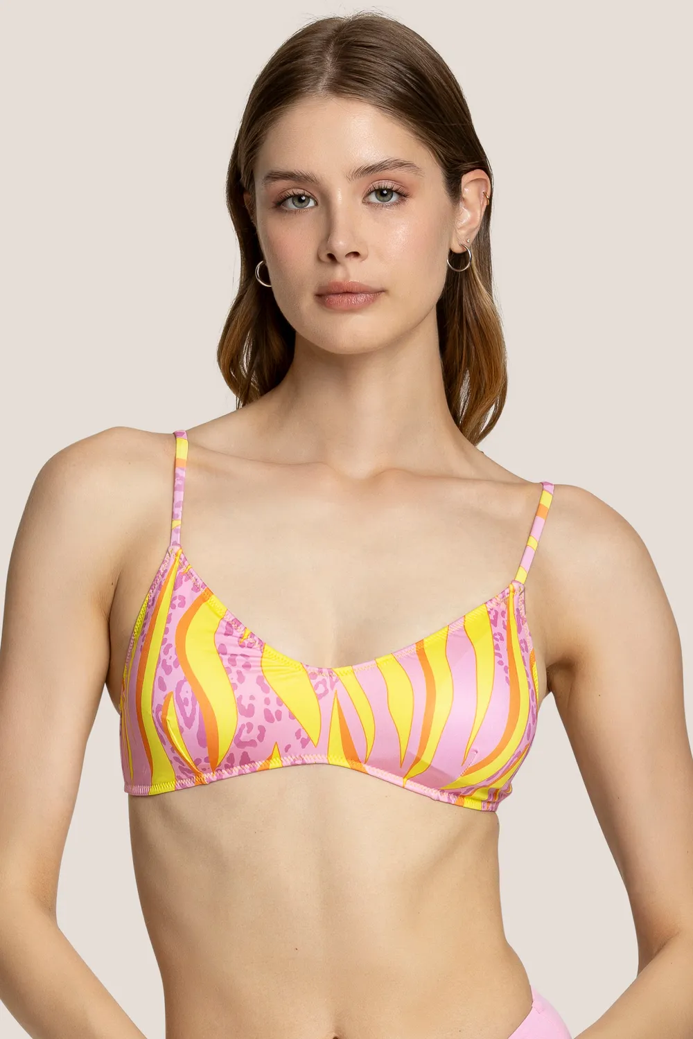 4 Giveness Fasano Feel top bikini stampa flower