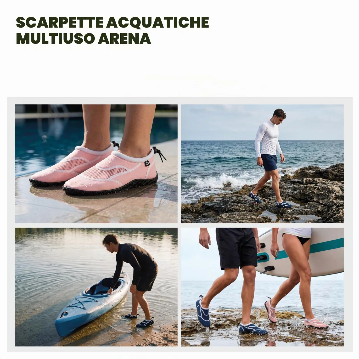 Arena TTE Scarpette Mare Unisex Asciugatura Rapida