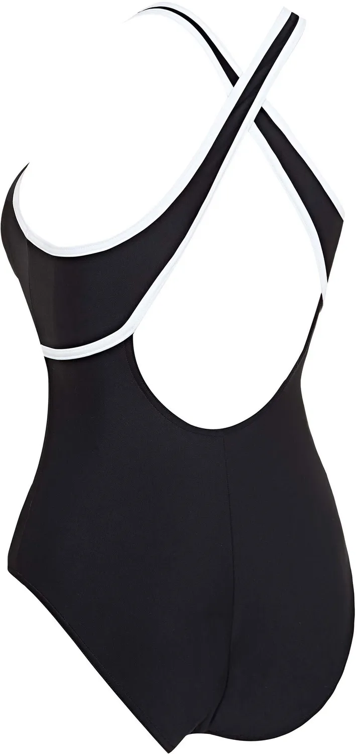 Zoggs Monochrome Mesh Costume Intero Donna 40 cloro-resistente