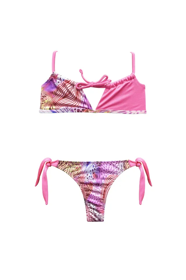 4 Giveness Pink Butterfly bikini bimba fantasia farfalla