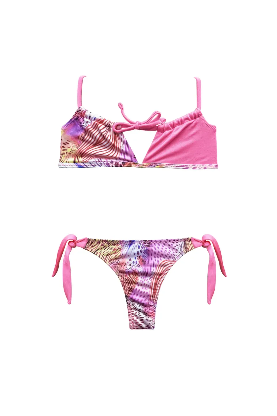4 Giveness Pink Butterfly bikini bimba fantasia farfalla