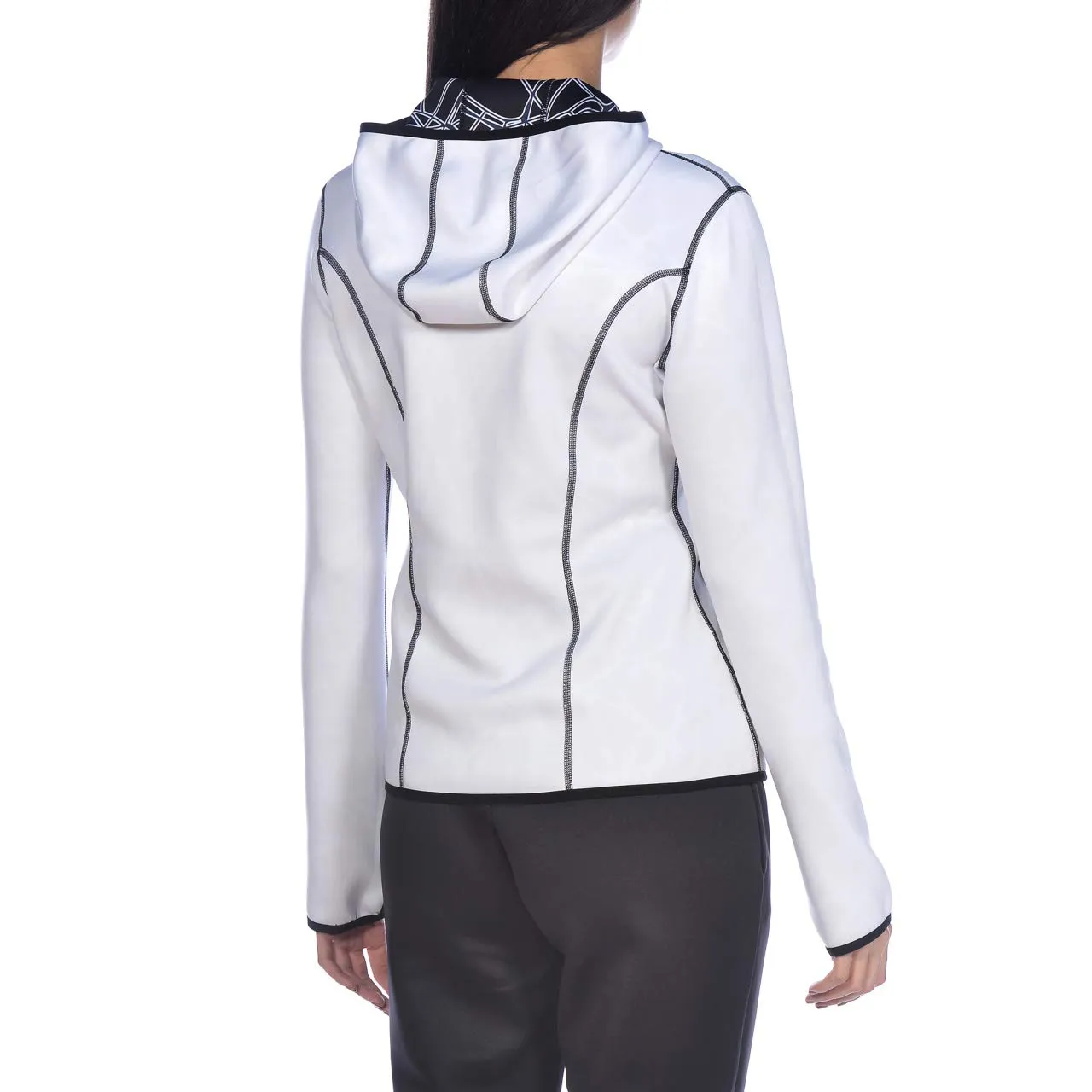 Arena Hooded Spacer giacca reversibile donna con cappuccio