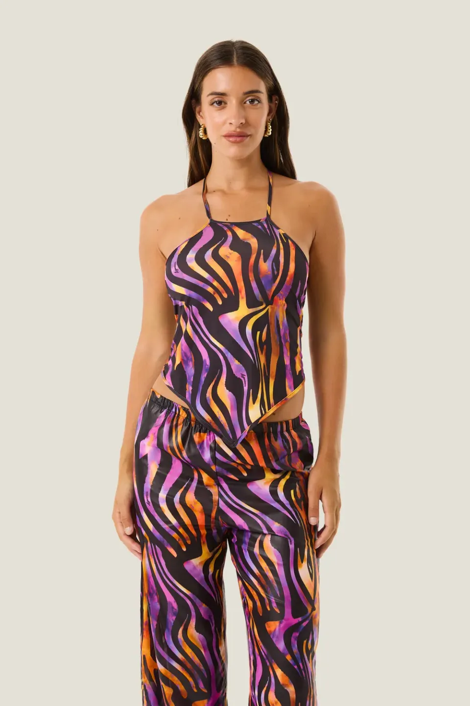 4 Giveness Hypnotic Zebra Top Animalier Var. Unica