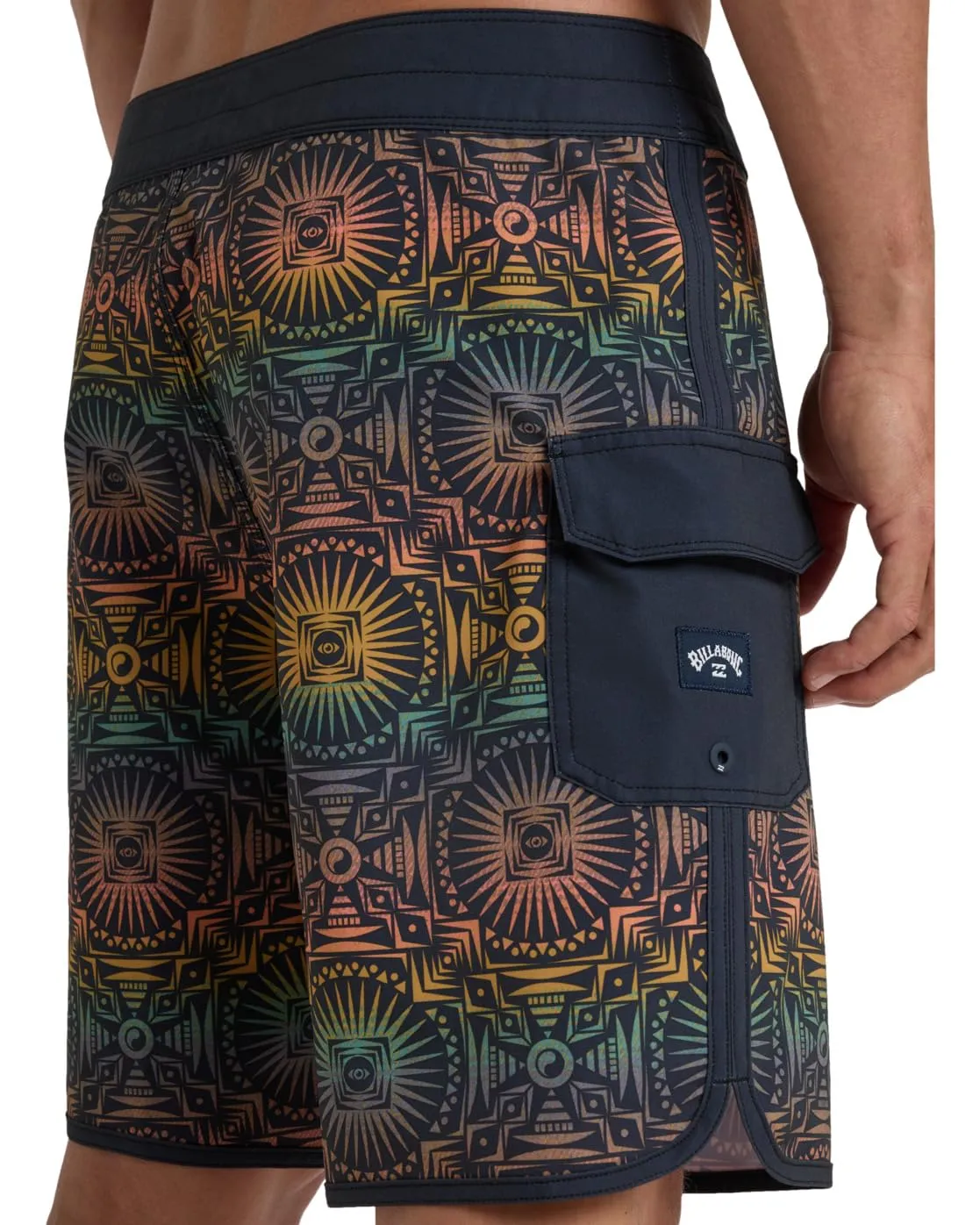 Billabong 73 Theme Pro Boardshort Uomo elastico riciclato