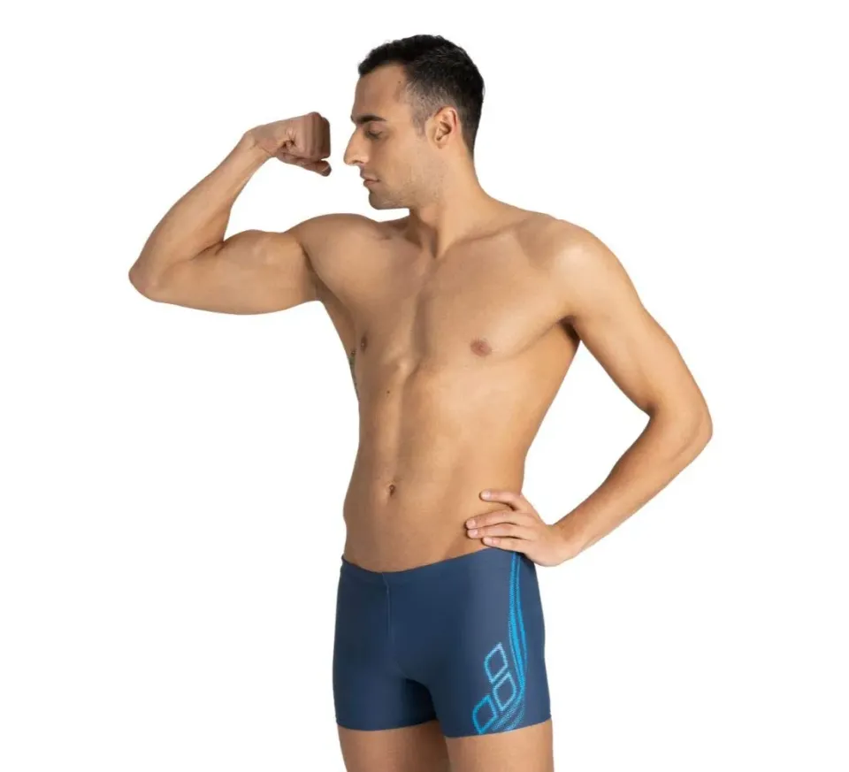Arena Spirit Short boxer uomo 44 shark turquoise